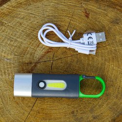 Mini latarka LED – kompaktowa, mocna i energooszczędna