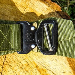 Pas taktyczny 123 cm – wytrzymały i regulowany dla wojska i survivalu