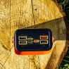 Powerbank Wild Trek 30000 mAh z LED, 4x USB, wbudowanymi kablami USB-C i Lightning