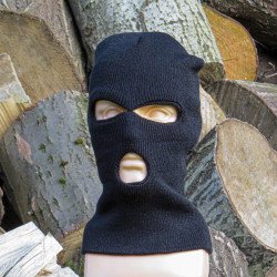 Mil-Tec® Kominiarka Balaclava 3-otworowa – Taktyczna Ochrona na Zimę i Outdoor