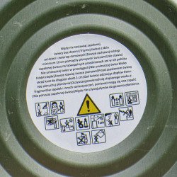 Świeca awaryjna PIRAN – 48h światła, survival, 4 knoty, ~260g