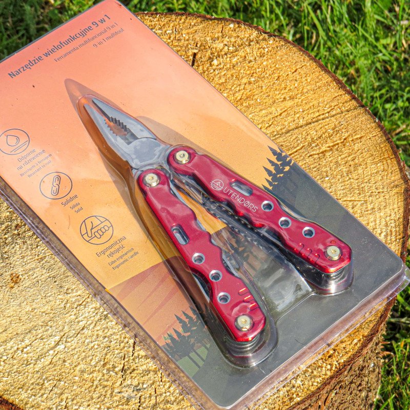 Multitool 9w1 – Wielofunkcyjne narzędzie ze stali nierdzewnej Multitool 9w1 – Wielofunkcyjne narzędzie ze stali nierdzewnej