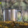 Mały kubek kempingowy 150ml – Lekki, trwały, metalowy, idealny na survival i outdoor!